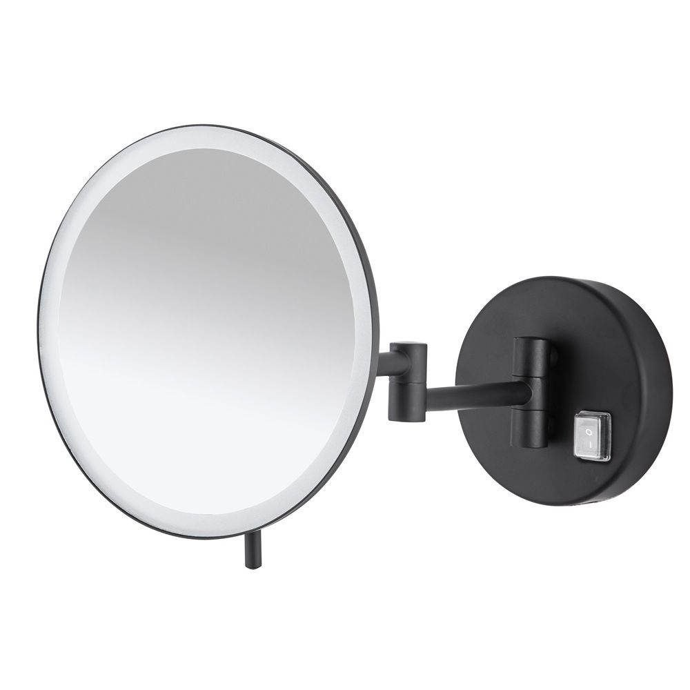 Elegance Ledli Makyaj Aynası Siyah-NV13005-S