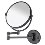 Mafsallı Büyüteçli Makyaj Ayna Işıksız Çift Taraflı NV13002-S