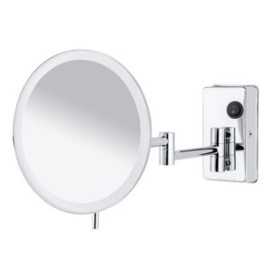 Elegance Ledli Makyaj Aynası Kare Rozet Üç Kollu-NV13005
