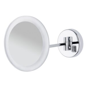 Elegance Kristal Ledli Makyaj Aynası Tek Kollu-NV1003-1