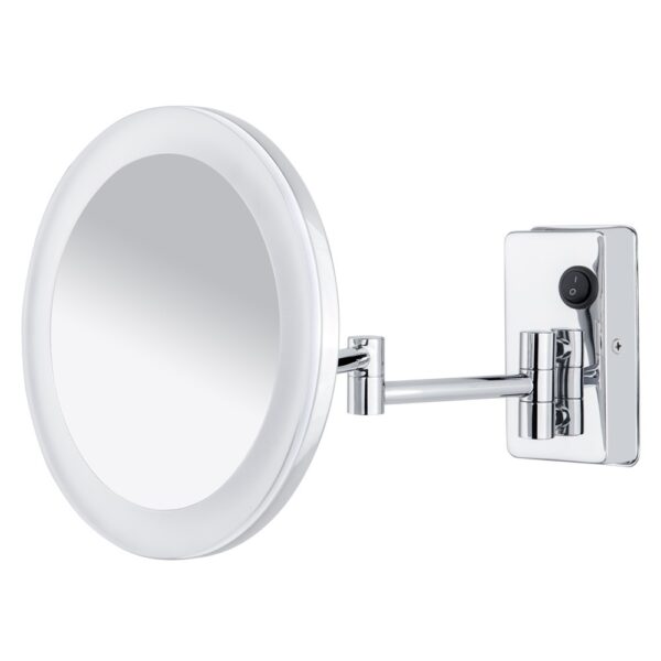 Kristal 3 Kollu Ledli Makyaj Aynası Kare Rozet-NV-1003-2
