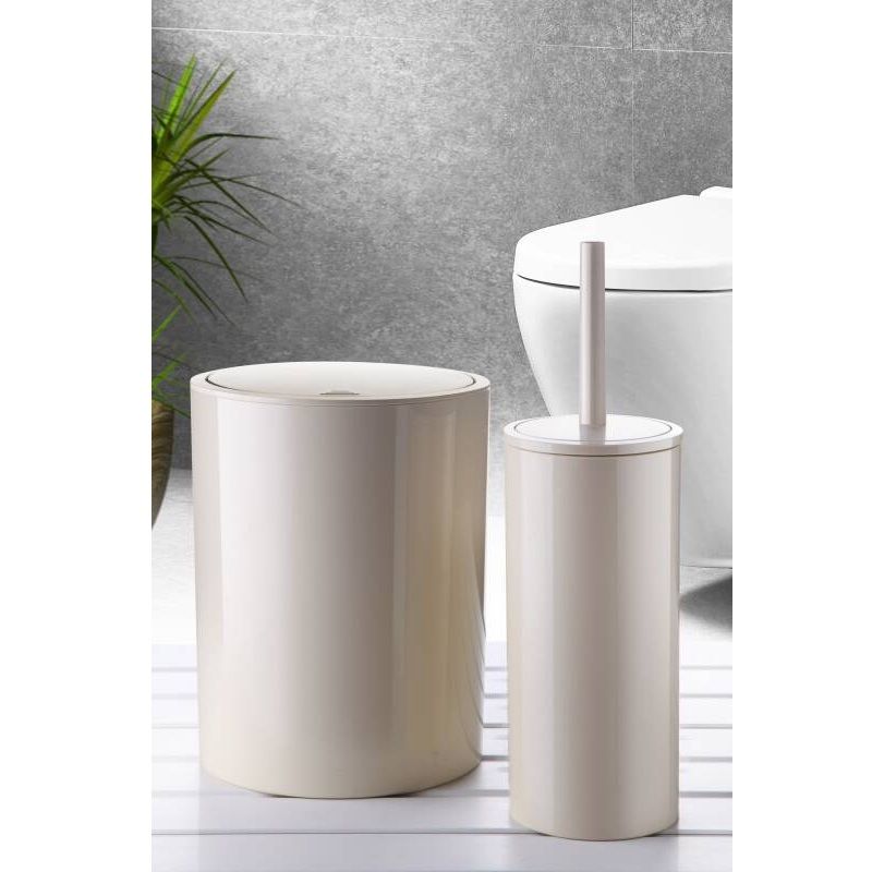 primanova flores 2li banyo seti bej-36662-86-O