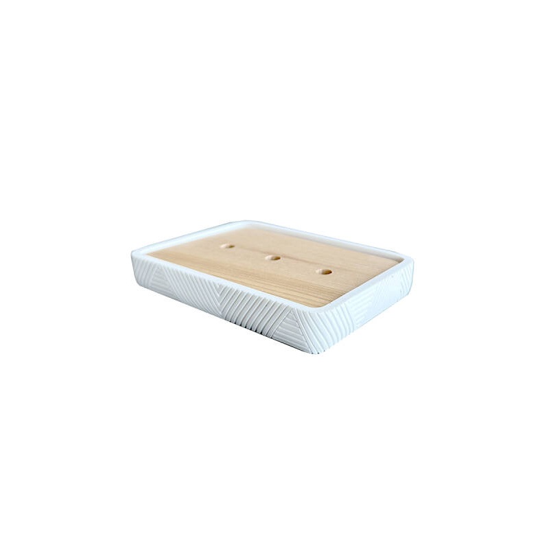 Primanova Madera Sabunluk Beyaz-37057-85-O