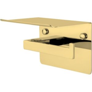 Elegance Etajerli Tuvalet Kağıtlığı Gold NV-1006