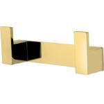 Elegance İkili Bornoz Askılık Gold NV-1002